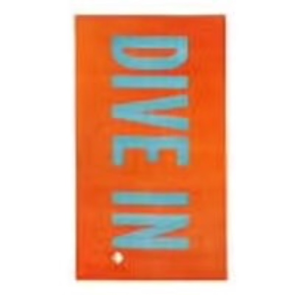 Kate Spade New York "DIVE IN" Harmony Tote~Beach Towel~GIA "DIVE IN" Pouch~Rare~ - Picture 8 of 9